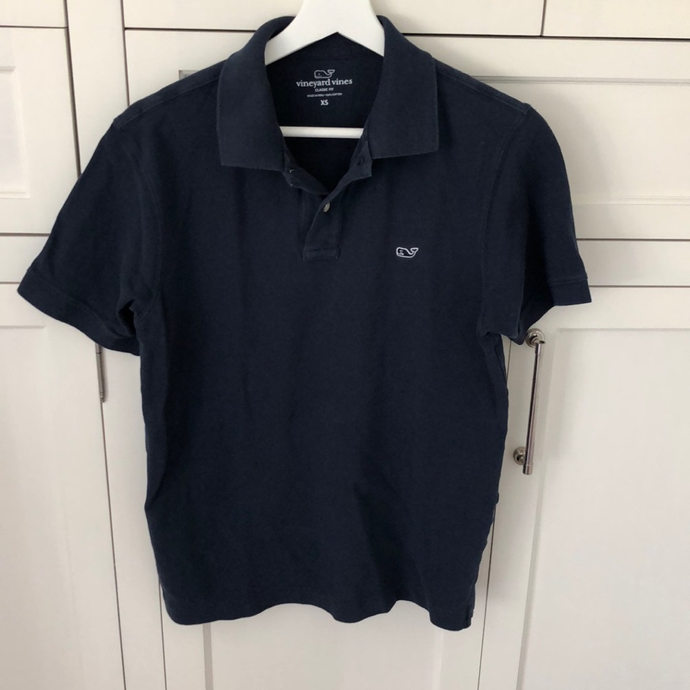 Men’s XS Navy Golf Shirt Vineyard Vines